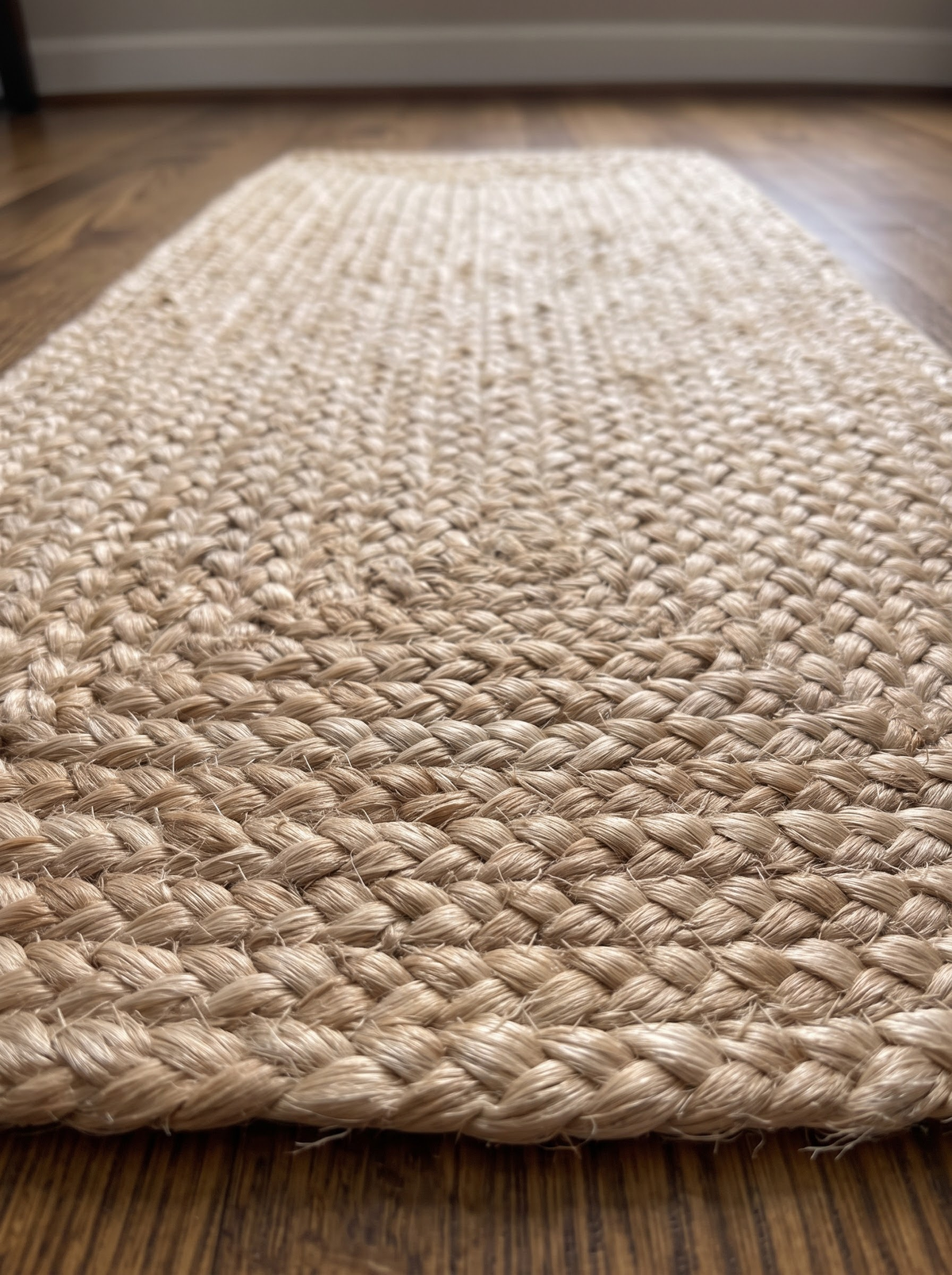Natural Beige Jute Stair Treads Set, Braided Farmhouse & Coastal Staircase Mats Natural Beige Jute Stair Treads Set, Braided Farmhouse & Coastal Staircase Mats