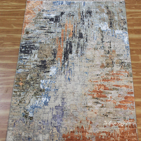 Hand Tufted Multicolor Beautiful Eco Friendly Modern Area Rug Hand Tufted Multicolor Beautiful Eco Friendly Modern Area Rug