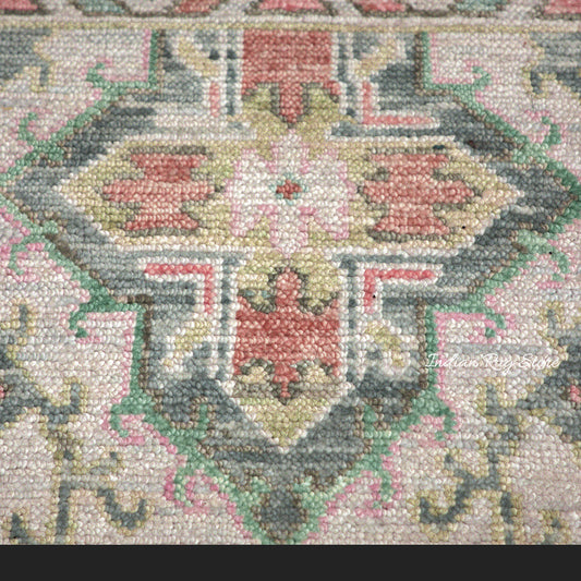 Oushak Wool Traditional Hand Knotted Bedroom Rug Oushak Wool Traditional Hand Knotted Bedroom Rug