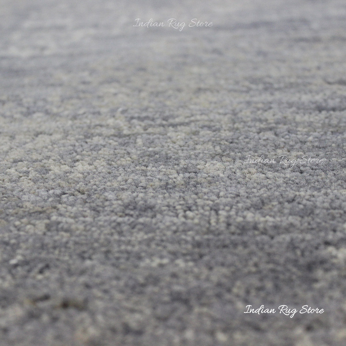 Hand Knotted Artistic Soft Wool Gray Bed Room Area Rug - Indian Rug Store Hand Knotted Artistic Soft Wool Gray Bed Room Area Rug - Indian Rug Store