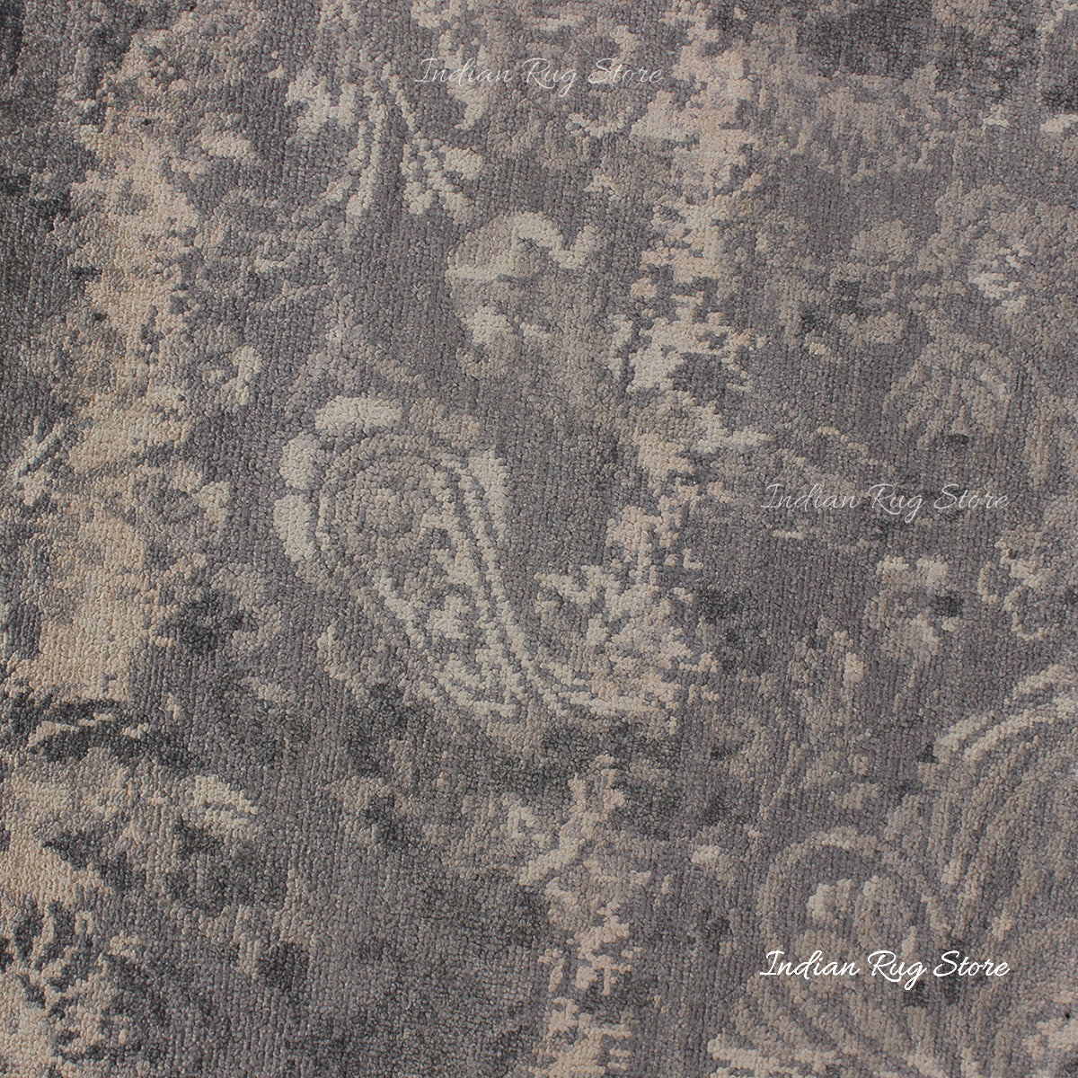 Indian Handmade Natural Wool Area Rug - Indian Rug Store Indian Handmade Natural Wool Area Rug - Indian Rug Store