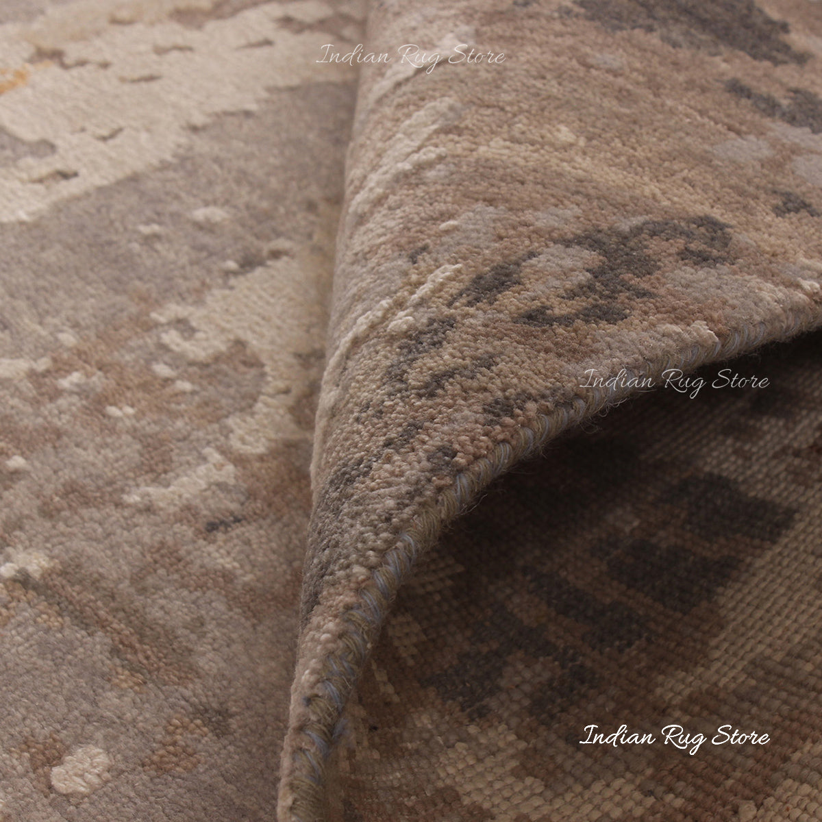 Handmade Wool Rug Living Room And Dining Room Area Rugs - Indian Rug Store