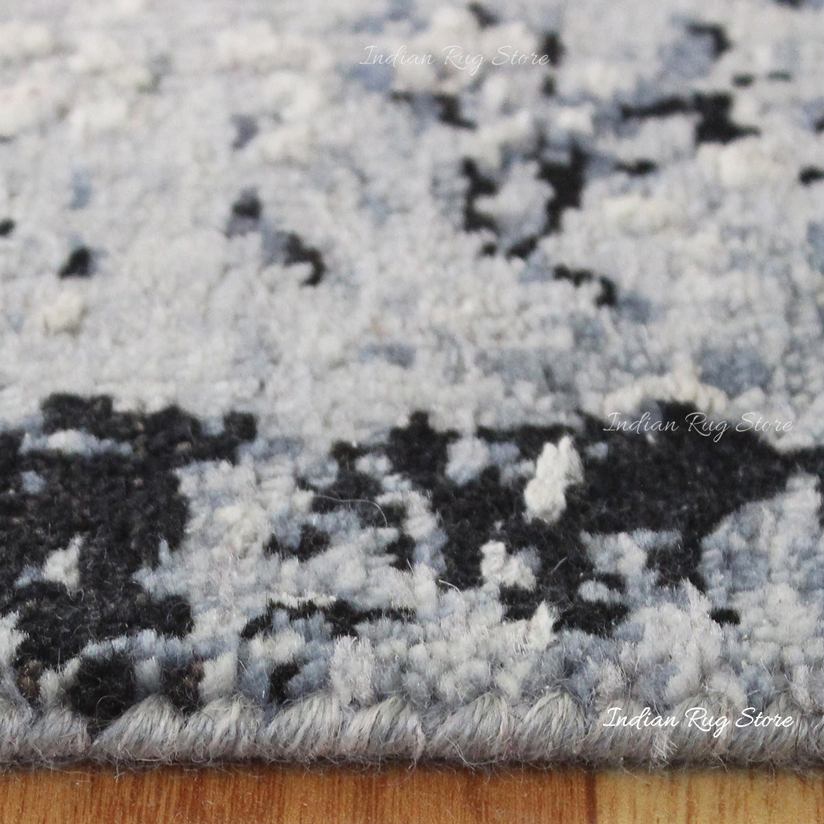 Hand Knotted Multicolor Gray Dining Hall Large Area Rug - Indian Rug Store Hand Knotted Multicolor Gray Dining Hall Large Area Rug - Indian Rug Store