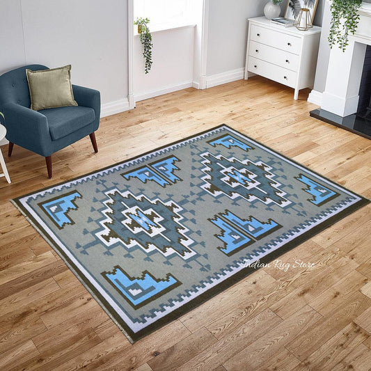 Hand Woven Cotton Kilim Area Rug For Living Room CK-544 Hand Woven Cotton Kilim Area Rug For Living Room CK-544