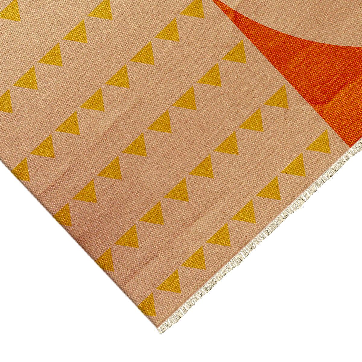 Eco Friendly Multicolor Abstract Handmade Modern Living Area Rug DGP-24 - Indian Rug Store