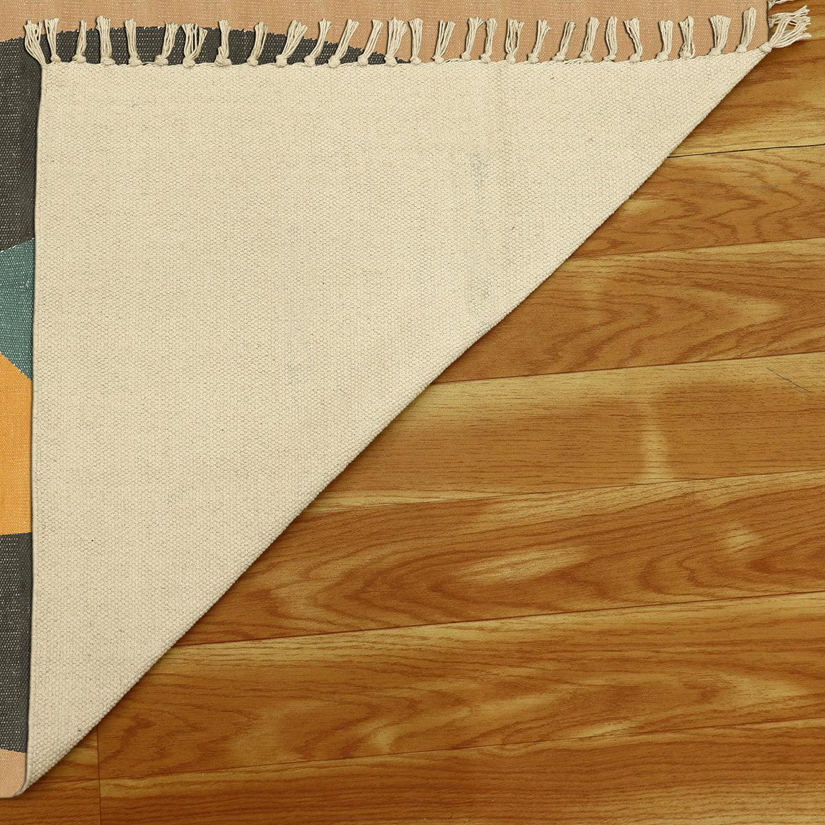 Cotton Multicolor Washable Handmade Outdoor Cotton Area Rug DGP-46