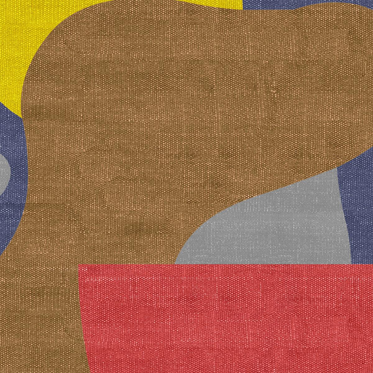 Farmhouse Multicolor Eco Friendly Bordered Modern Cotton Rug DGP-61 - Indian Rug Store Farmhouse Multicolor Eco Friendly Bordered Modern Cotton Rug DGP-61 - Indian Rug Store