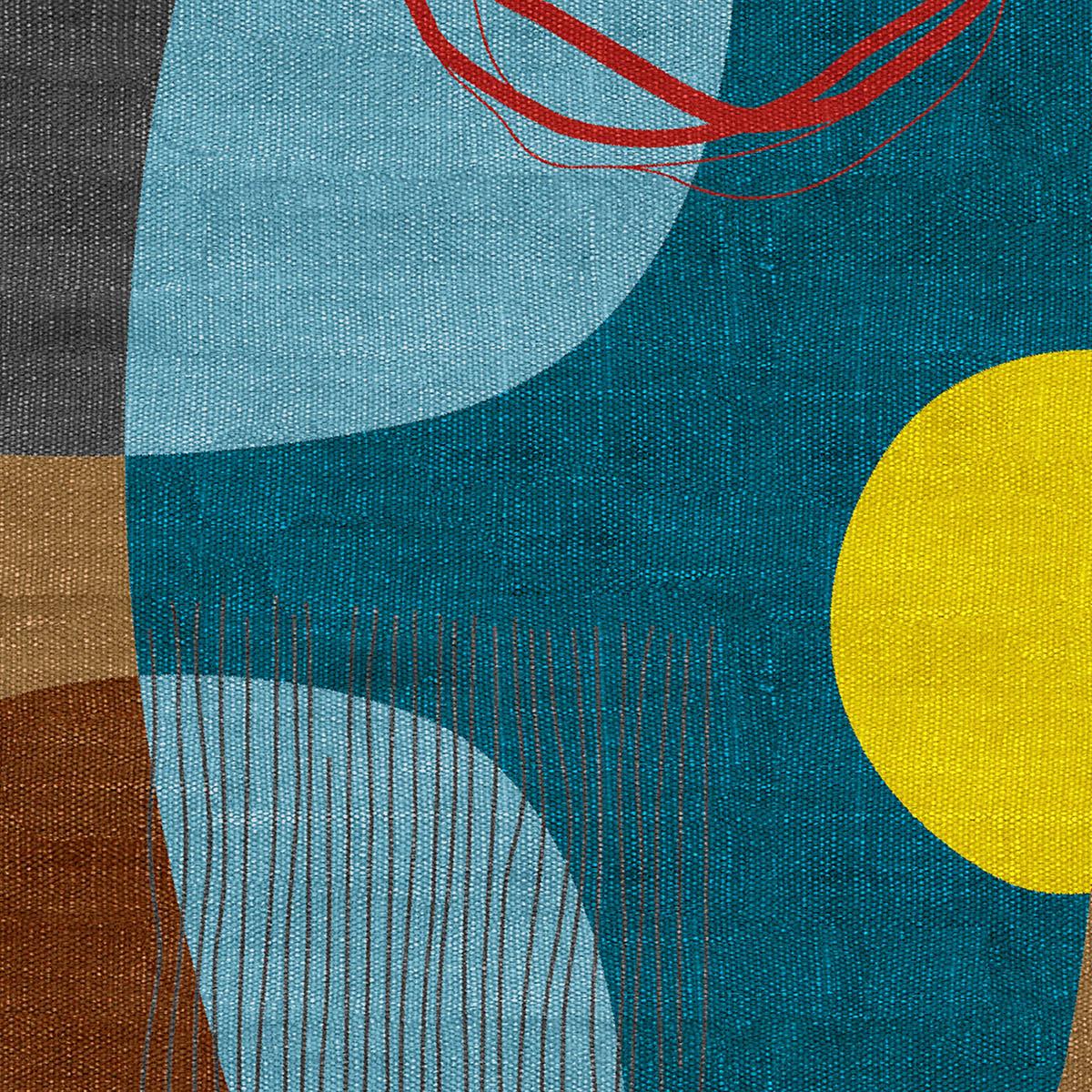 Modern Multicolor Handmade Living Room Cotton Modern Rug DGP-62 - Indian Rug Store Modern Multicolor Handmade Living Room Cotton Modern Rug DGP-62 - Indian Rug Store