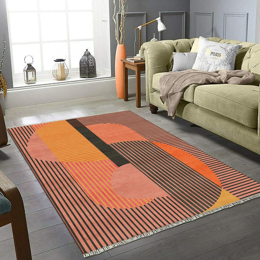 Cotton Multicolor Washable Handmade Outdoor Cotton Area Rug DGP-63 Cotton Multicolor Washable Handmade Outdoor Cotton Area Rug DGP-63