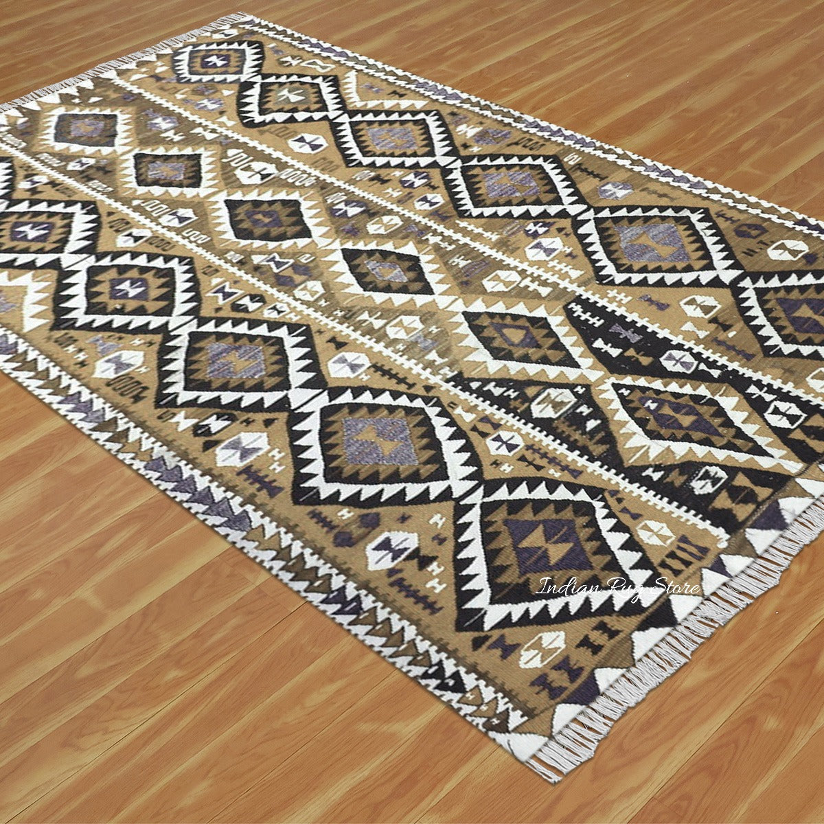 Home Decor Hand Crafted Wool Bedroom Area Kilim - Indian Rug Store Home Decor Hand Crafted Wool Bedroom Area Kilim - Indian Rug Store