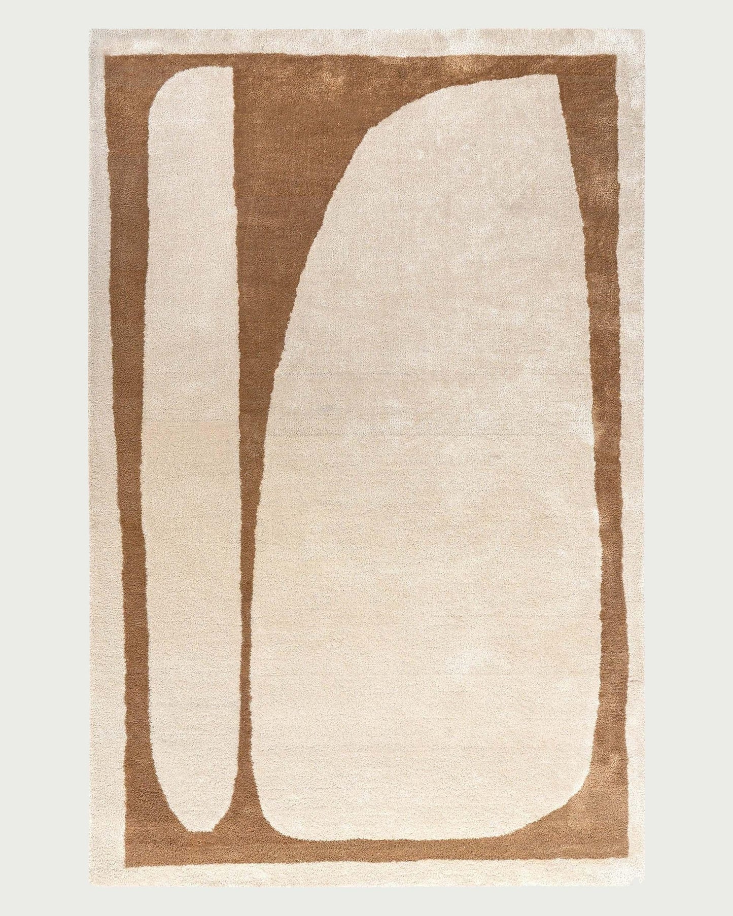 All Natural Hand Tufted Wool Area Rug HTM-21 - Indian Rug Store