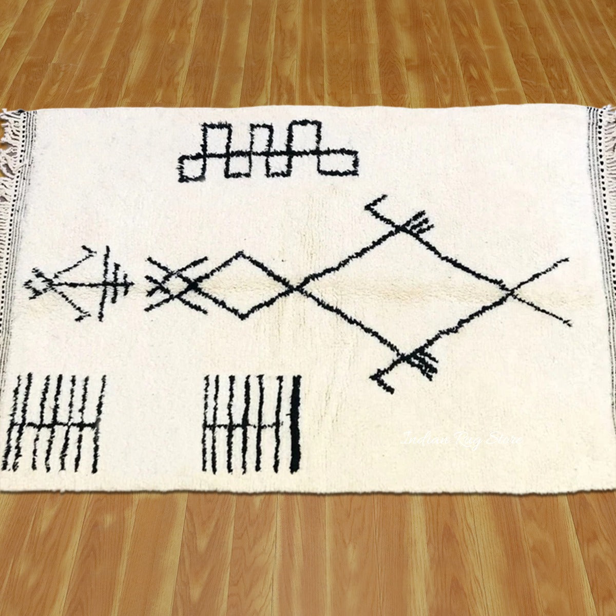 Eco Friendly Hand Tufted Beautiful Designer Area Rug - Indian Rug Store