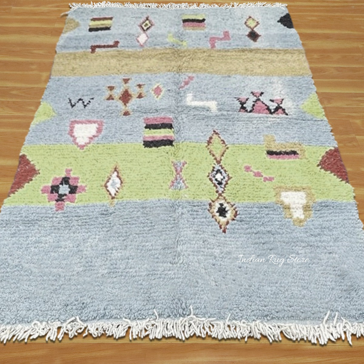 Eco Friendly Hand Tufted Beautiful Textured Area Rug - Indian Rug Store Eco Friendly Hand Tufted Beautiful Textured Area Rug - Indian Rug Store