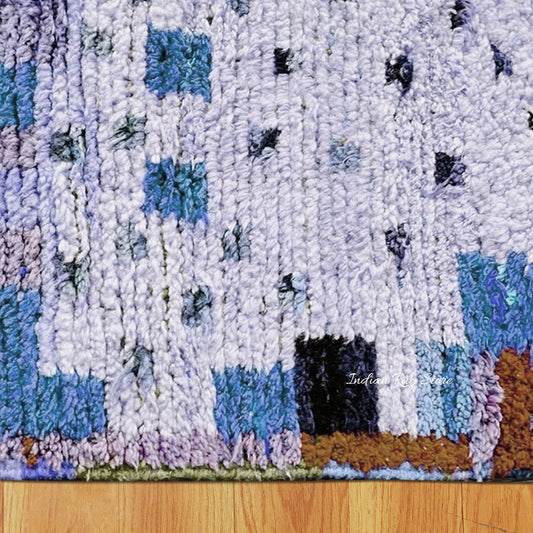 Hand Tufted Beautiful Bluish Area Rug Hand Tufted Beautiful Bluish Area Rug