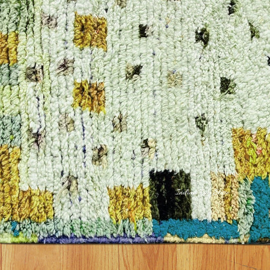 Hand Tufted Beautiful Orange and Cream Color Area Rug Hand Tufted Beautiful Orange and Cream Color Area Rug