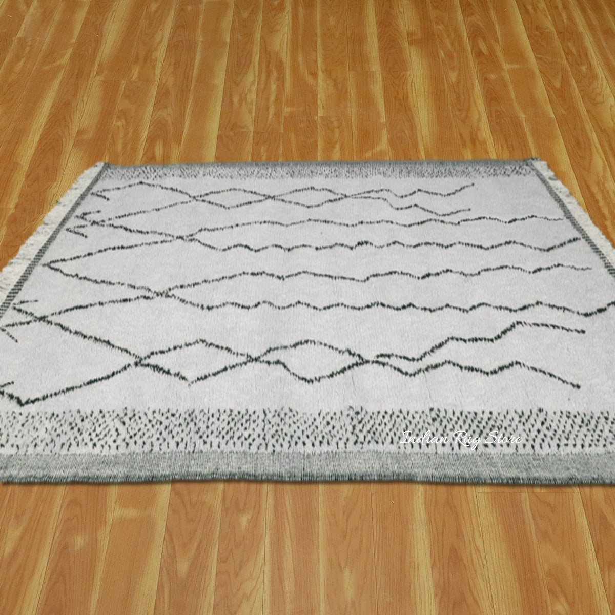 Gray Colored Hand Tufted Area Rug - Indian Rug Store Gray Colored Hand Tufted Area Rug - Indian Rug Store