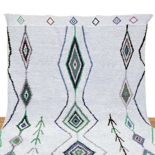 Green Textured Hand Tufted Area Rug Green Textured Hand Tufted Area Rug