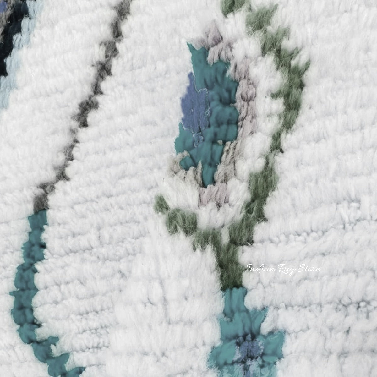Diamond Textured Hand Tufted Area Rug - Indian Rug Store