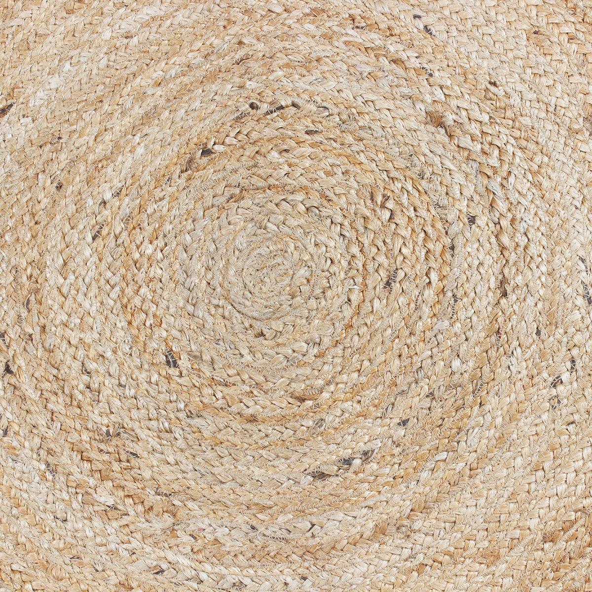 Farm House Decor Geometric Beige Hand Braided Jute Rug - Indian Rug Store Farm House Decor Geometric Beige Hand Braided Jute Rug - Indian Rug Store