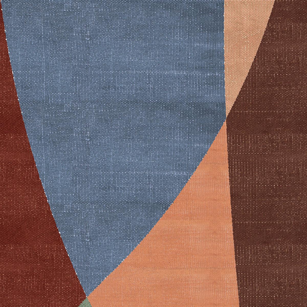 Farmhouse Multicolor Eco Friendly Bordered Modern Cotton Rug RV-40 - Indian Rug Store Farmhouse Multicolor Eco Friendly Bordered Modern Cotton Rug RV-40 - Indian Rug Store