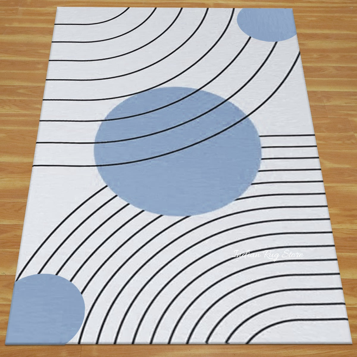 Hand Tufted Modern Pink and Off White Hall Area Wool Rug - Indian Rug Store Hand Tufted Modern Pink and Off White Hall Area Wool Rug - Indian Rug Store