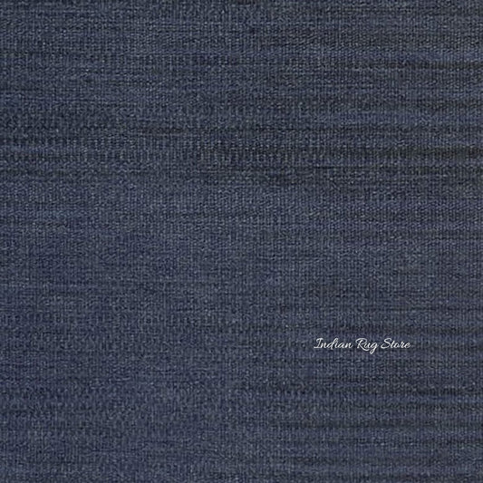 Natural Blue Hand Tufted Solid Bedroom Area Rug Natural Blue Hand Tufted Solid Bedroom Area Rug