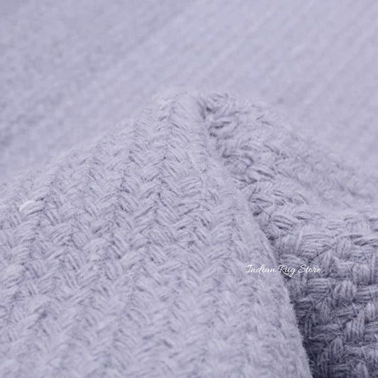 Blue Hand Tufted Solid Natural Plane Hall Area Rug Blue Hand Tufted Solid Natural Plane Hall Area Rug