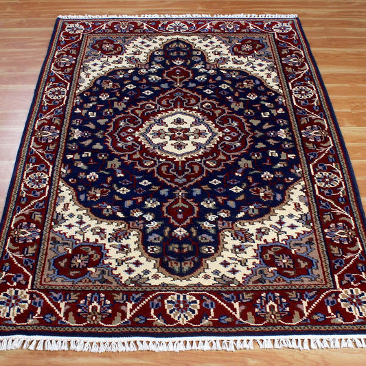 Traditional Blue Hand Tufted Rugs 2135 Traditional Blue Hand Tufted Rugs 2135