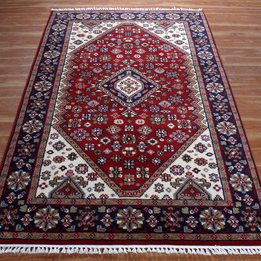 Alfombras tradicionales de interior tejidas a mano en color rojo 2136 Alfombras tradicionales de interior tejidas a mano en color rojo 2136