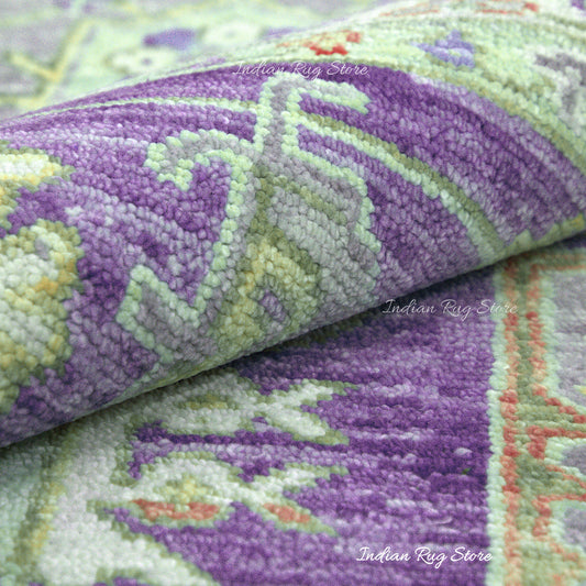 Tappeto da soggiorno in lana annodato a mano blu da cucina Tappeto da soggiorno in lana annodato a mano blu da cucina