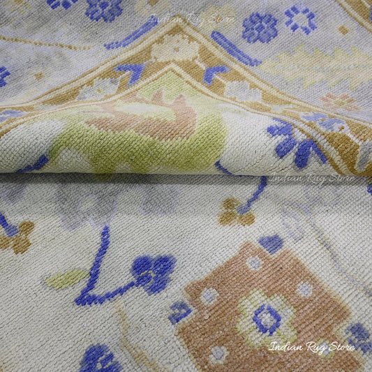 Tappeto da soggiorno in lana grigia fatto a mano Tappeto da soggiorno in lana grigia fatto a mano