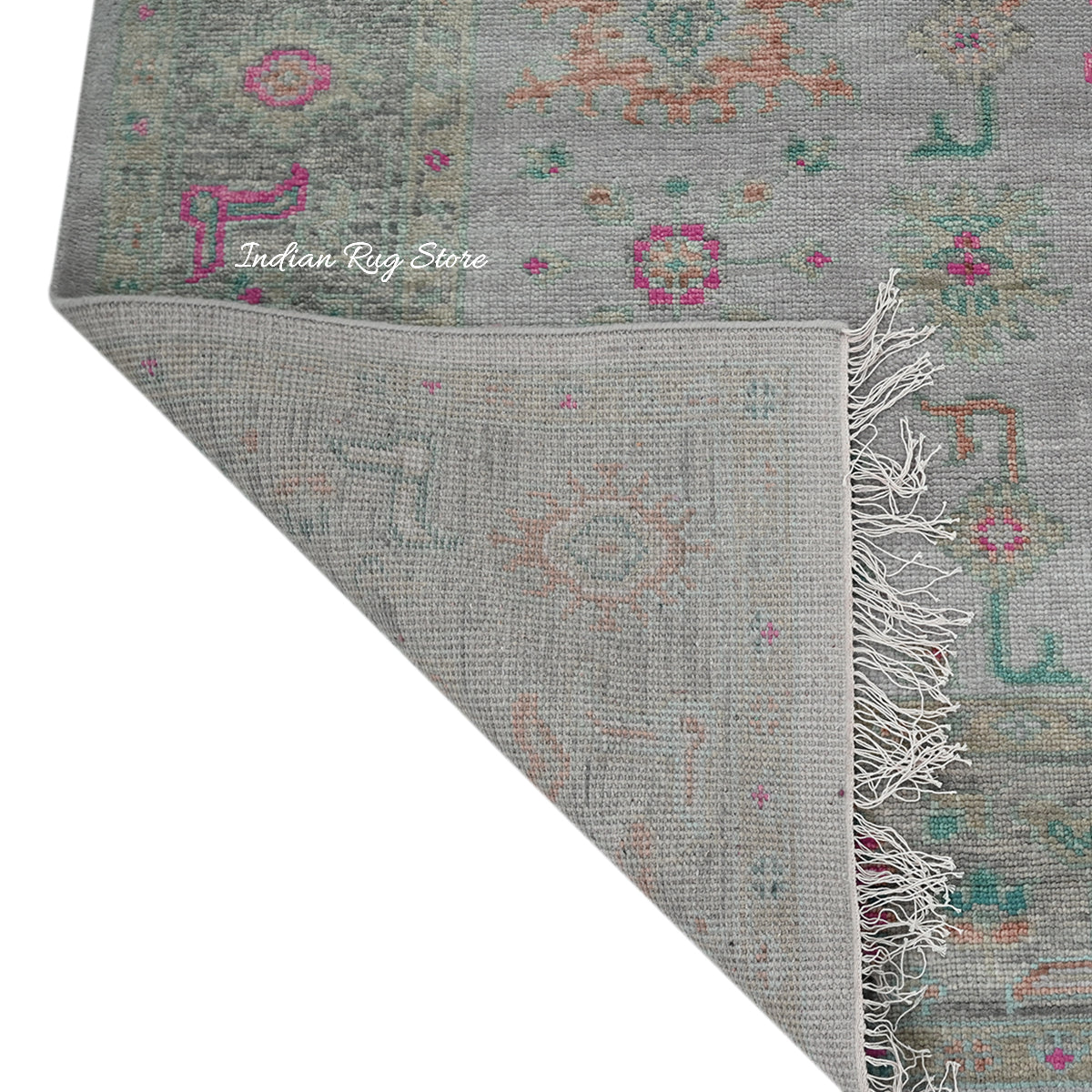 Antique Handmade Traditional Multicolor Wool Living Room Rug - Indian Rug Store Antique Handmade Traditional Multicolor Wool Living Room Rug - Indian Rug Store