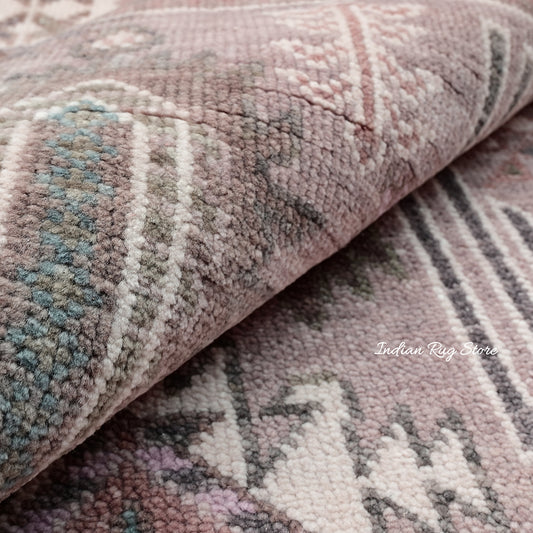 Brown Trendy Oushak Hand Knotted Home Decor Wool Rug Brown Trendy Oushak Hand Knotted Home Decor Wool Rug