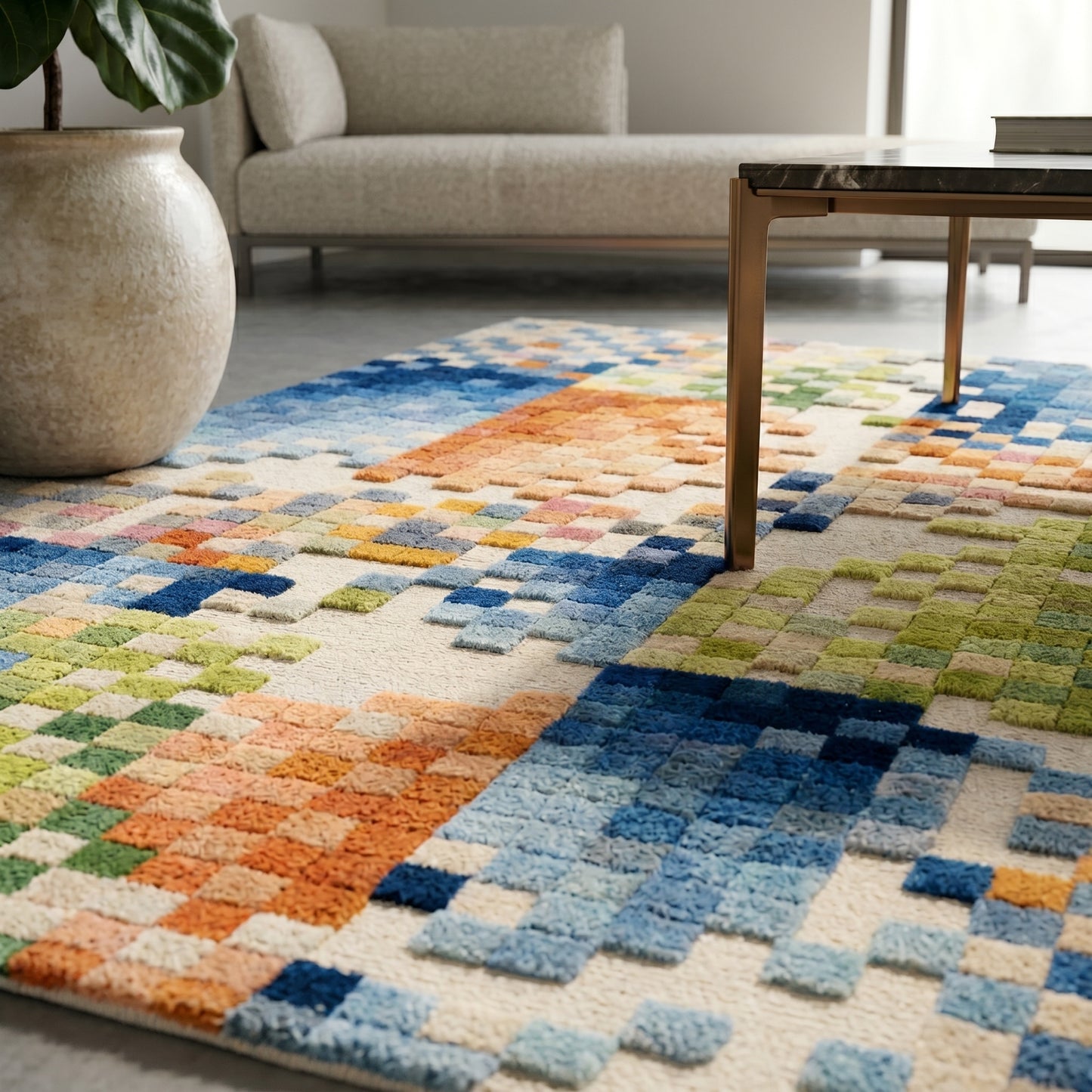 Alira Deep Ocean Rug Alira Deep Ocean Rug