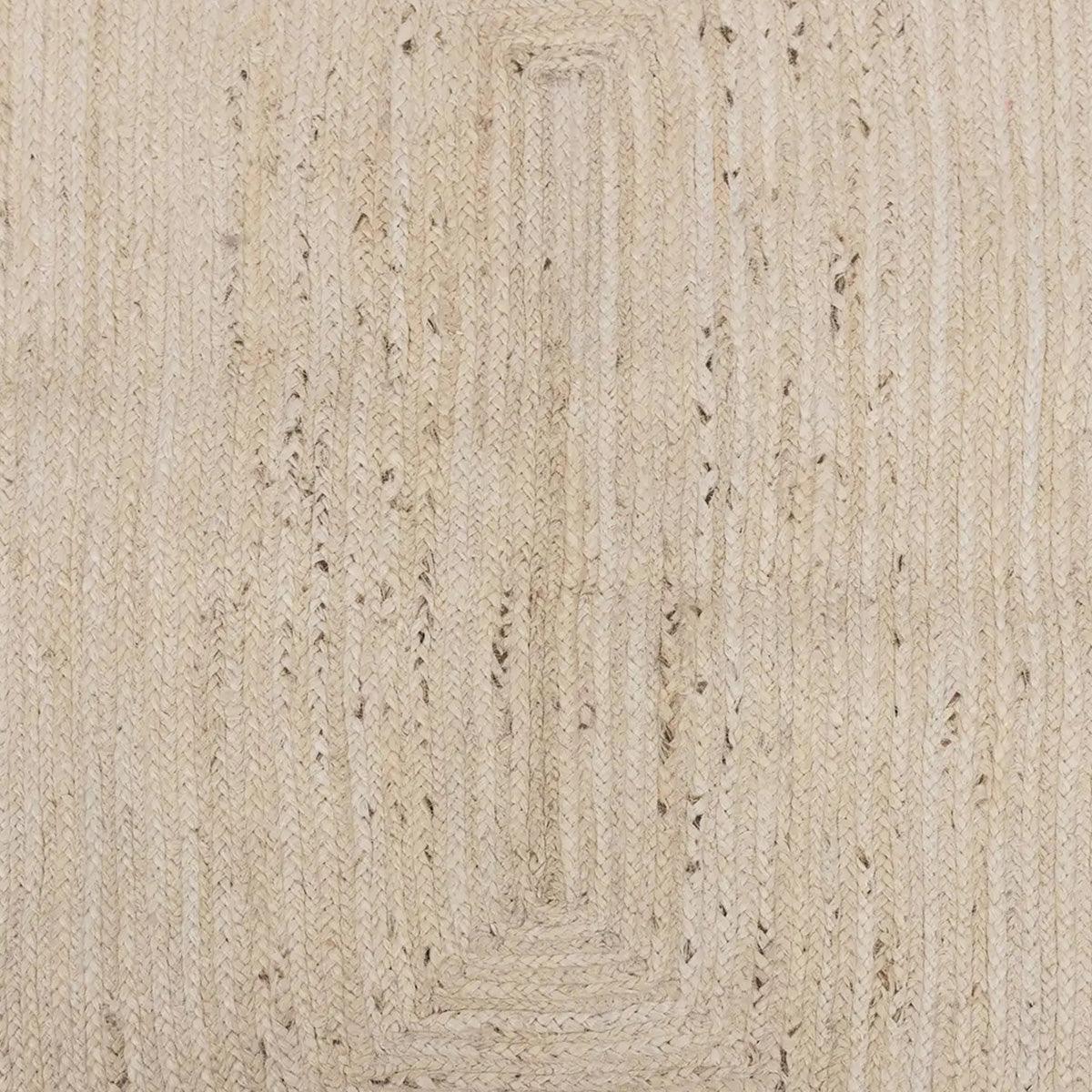 Hand Braided Brown Geometric Outdoor Jute Rugs - Indian Rug Store Hand Braided Brown Geometric Outdoor Jute Rugs - Indian Rug Store