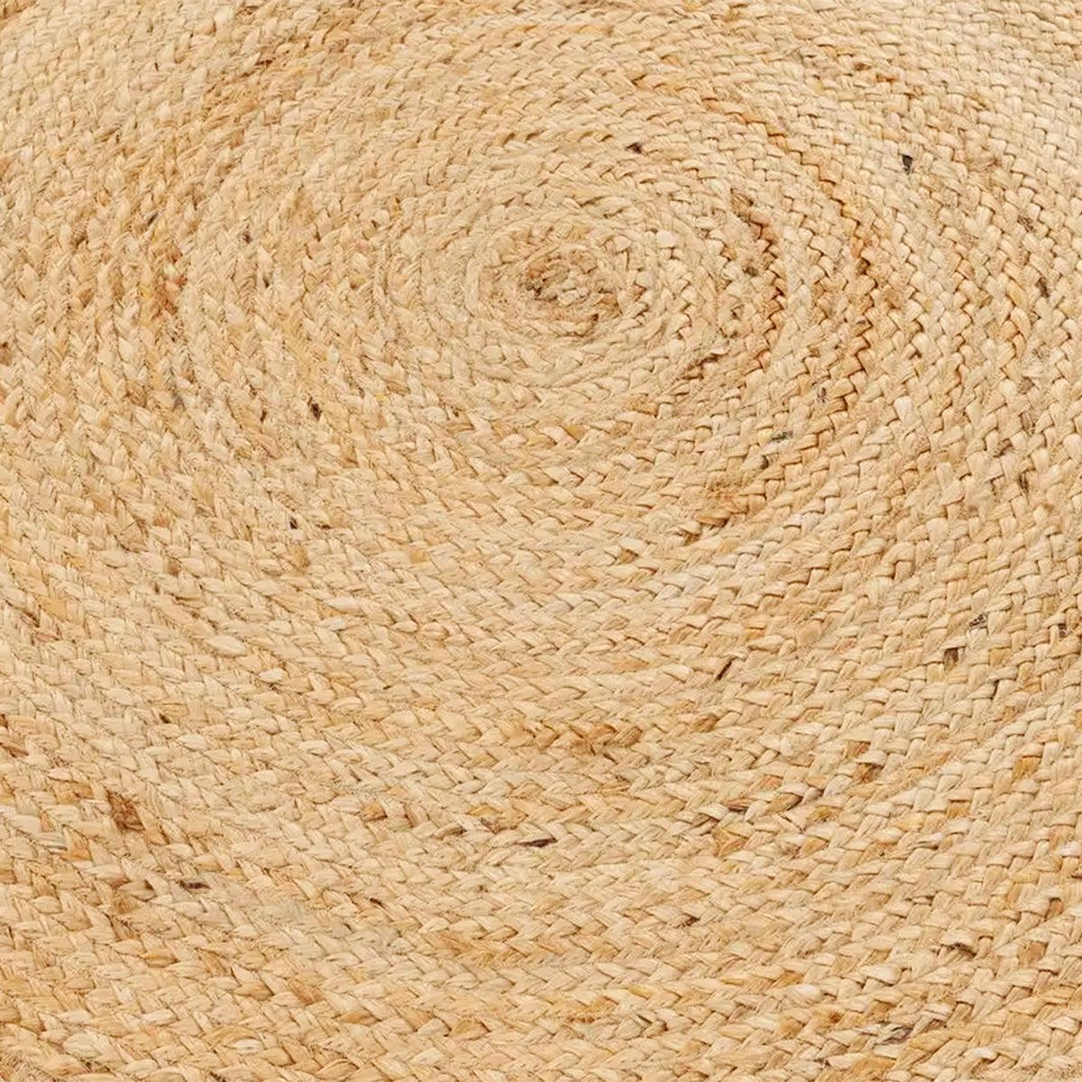 Hand Braided Entrance Beige Round Jute Rug VRJ-44 - Indian Rug Store Hand Braided Entrance Beige Round Jute Rug VRJ-44 - Indian Rug Store