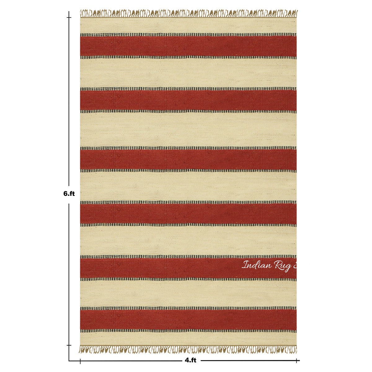 Beige Maroon Hand Woven Geometric Interior Decor Wool Jute Rug - Indian Rug Store Beige Maroon Hand Woven Geometric Interior Decor Wool Jute Rug - Indian Rug Store