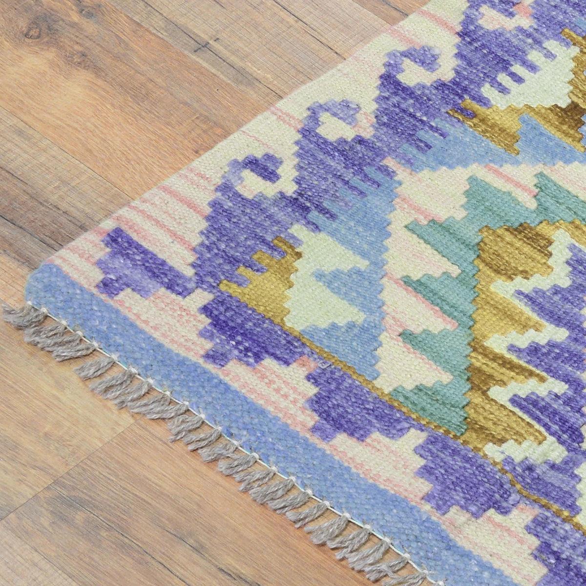 Indian Hand Woven Wool Kilim Area Brown Rug WK-562 - Indian Rug Store Indian Hand Woven Wool Kilim Area Brown Rug WK-562 - Indian Rug Store