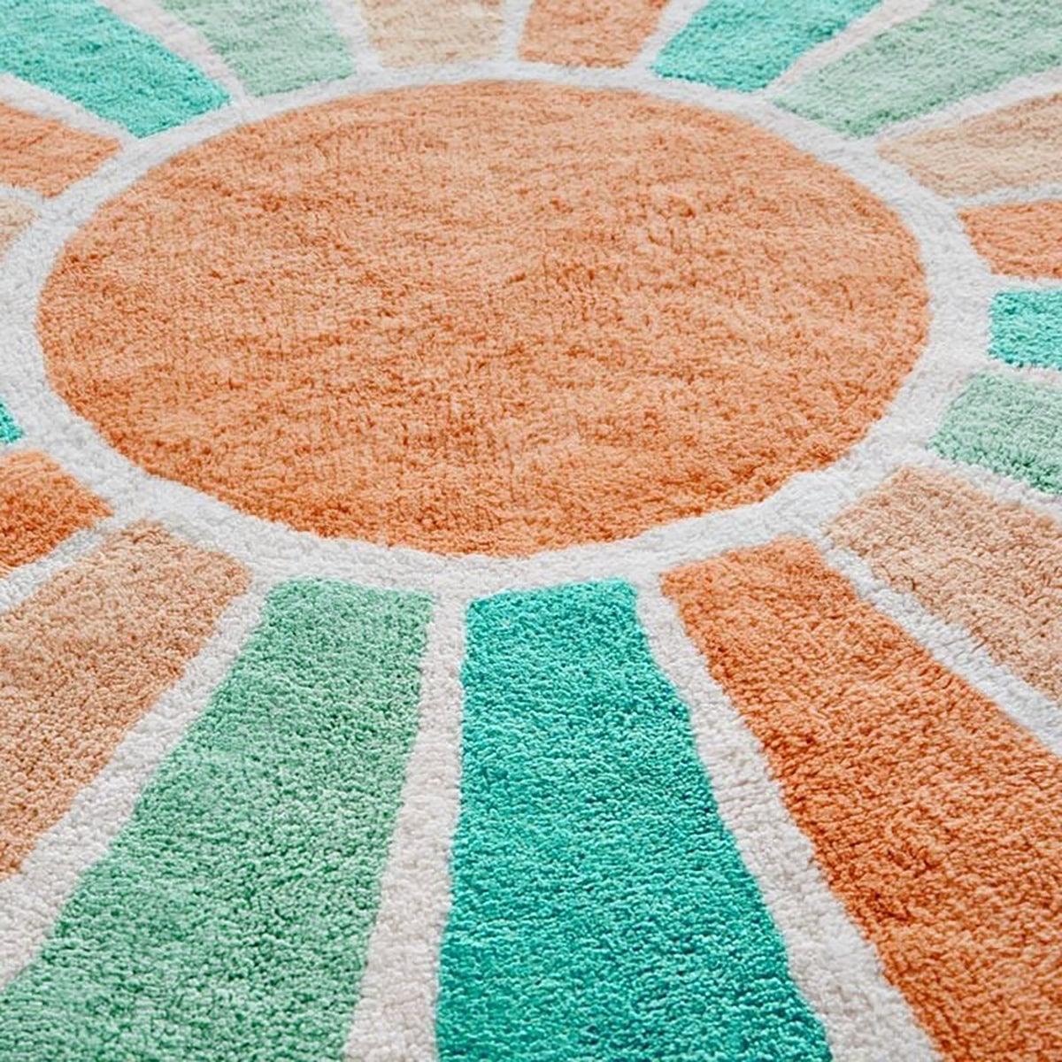 Premium Wool Orange Hand Woven Rug For Doormat WK-586 - Indian Rug Store Premium Wool Orange Hand Woven Rug For Doormat WK-586 - Indian Rug Store