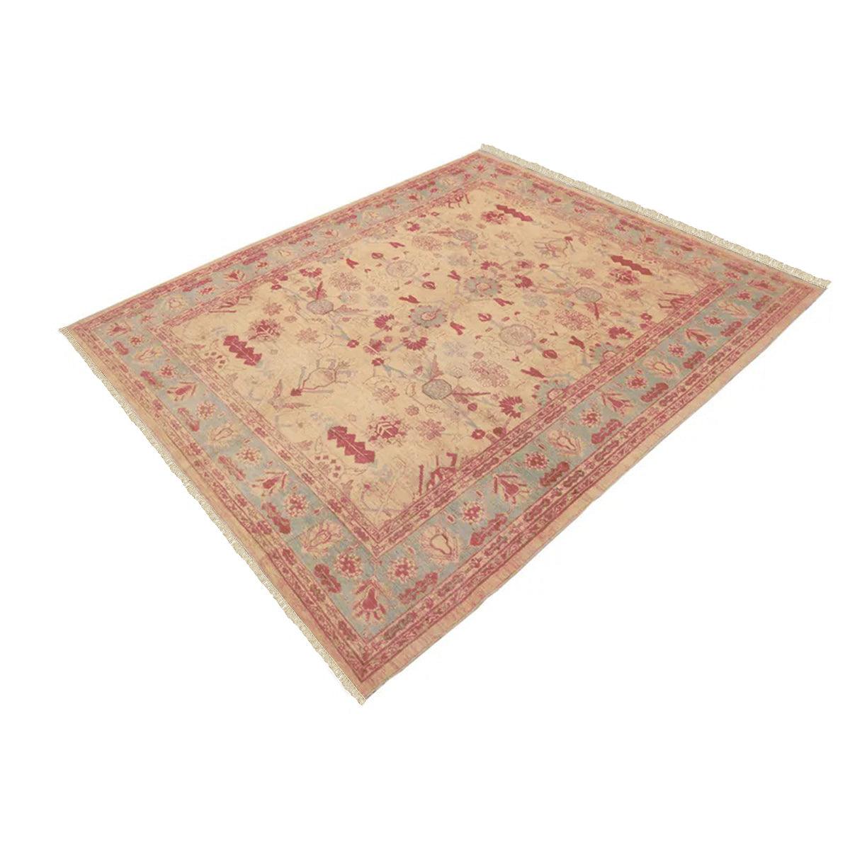 Beautiful Hand Knotted Wool Kilim Area Rug For Bedroom WK-641 - Indian Rug Store Beautiful Hand Knotted Wool Kilim Area Rug For Bedroom WK-641 - Indian Rug Store