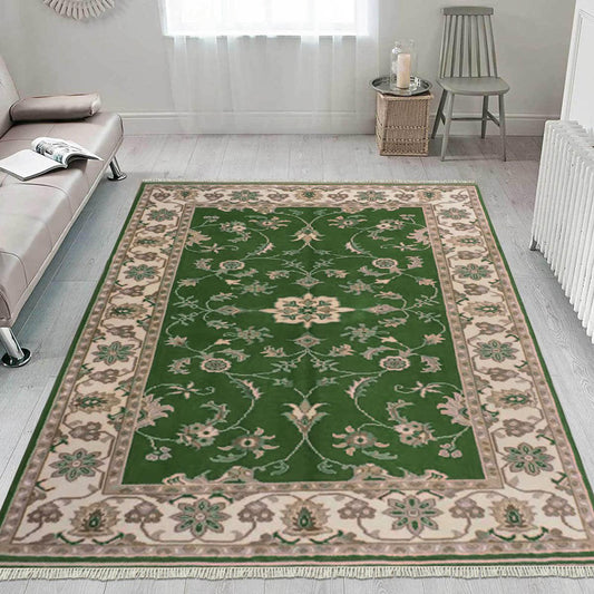 Tappeto in lana naturale annodato a mano per sala da pranzo WK-651 Tappeto in lana naturale annodato a mano per sala da pranzo WK-651