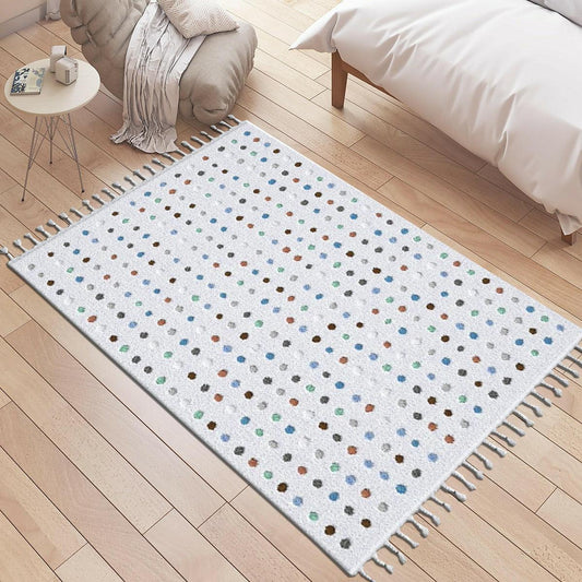 Hand Knoted Wool & Viscose Area Rug For Bedroom WK-670 Hand Knoted Wool & Viscose Area Rug For Bedroom WK-670