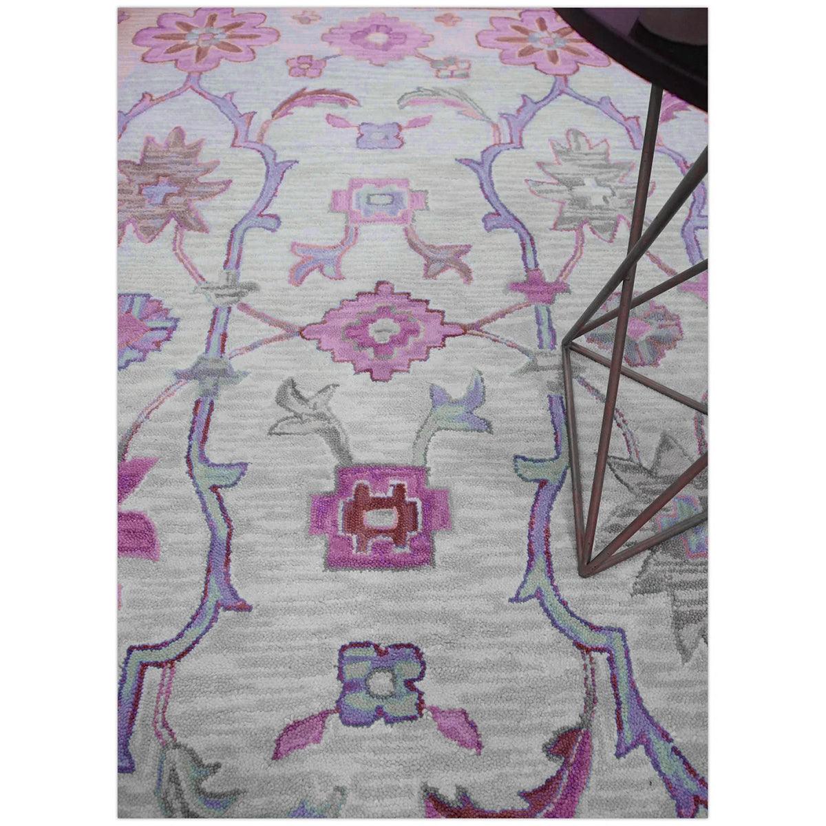 Natural Wool Rug Hand Tufted For Living Room WK-735 - Indian Rug Store Natural Wool Rug Hand Tufted For Living Room WK-735 - Indian Rug Store