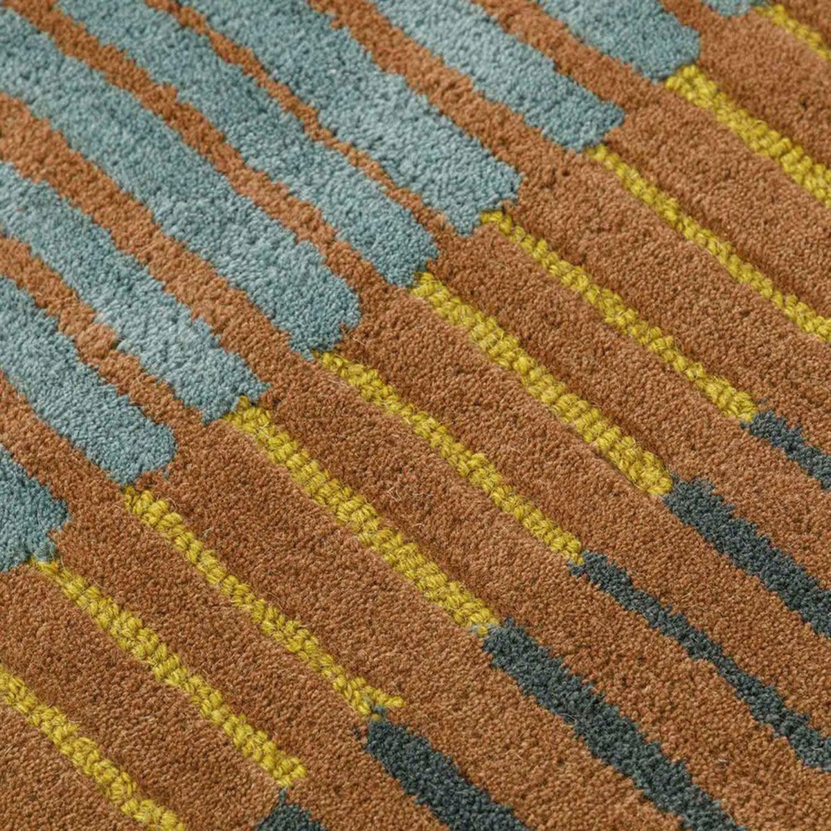 Hand Knoted Natural Wool Area Rug For Living Room WK-743 - Indian Rug Store Hand Knoted Natural Wool Area Rug For Living Room WK-743 - Indian Rug Store