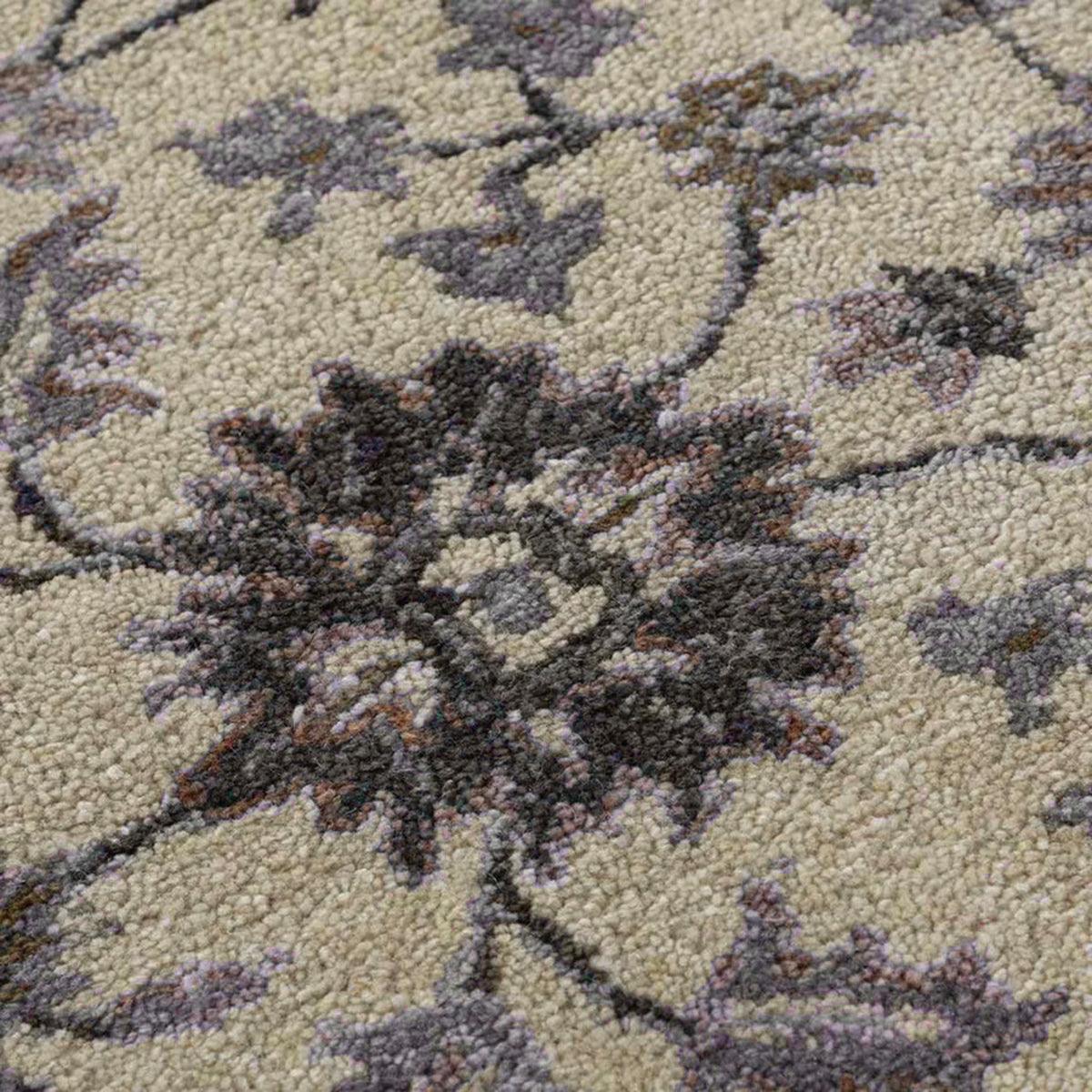 Hand Knoted Natural Wool Area Rug For Living Room WK-753 - Indian Rug Store Hand Knoted Natural Wool Area Rug For Living Room WK-753 - Indian Rug Store