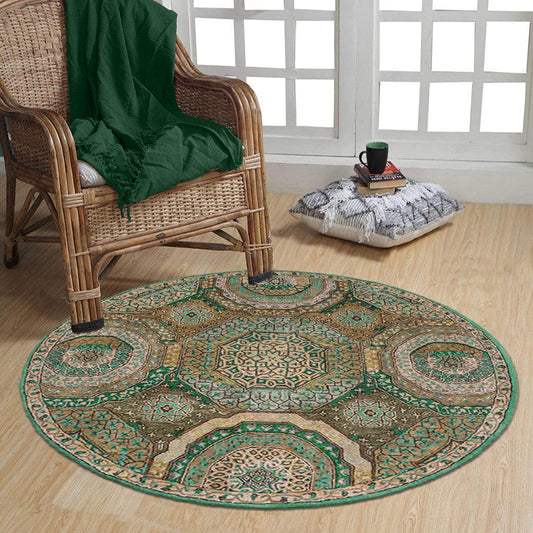 Hand Knoted Wool Area Rug For Living Room WK-777 Hand Knoted Wool Area Rug For Living Room WK-777