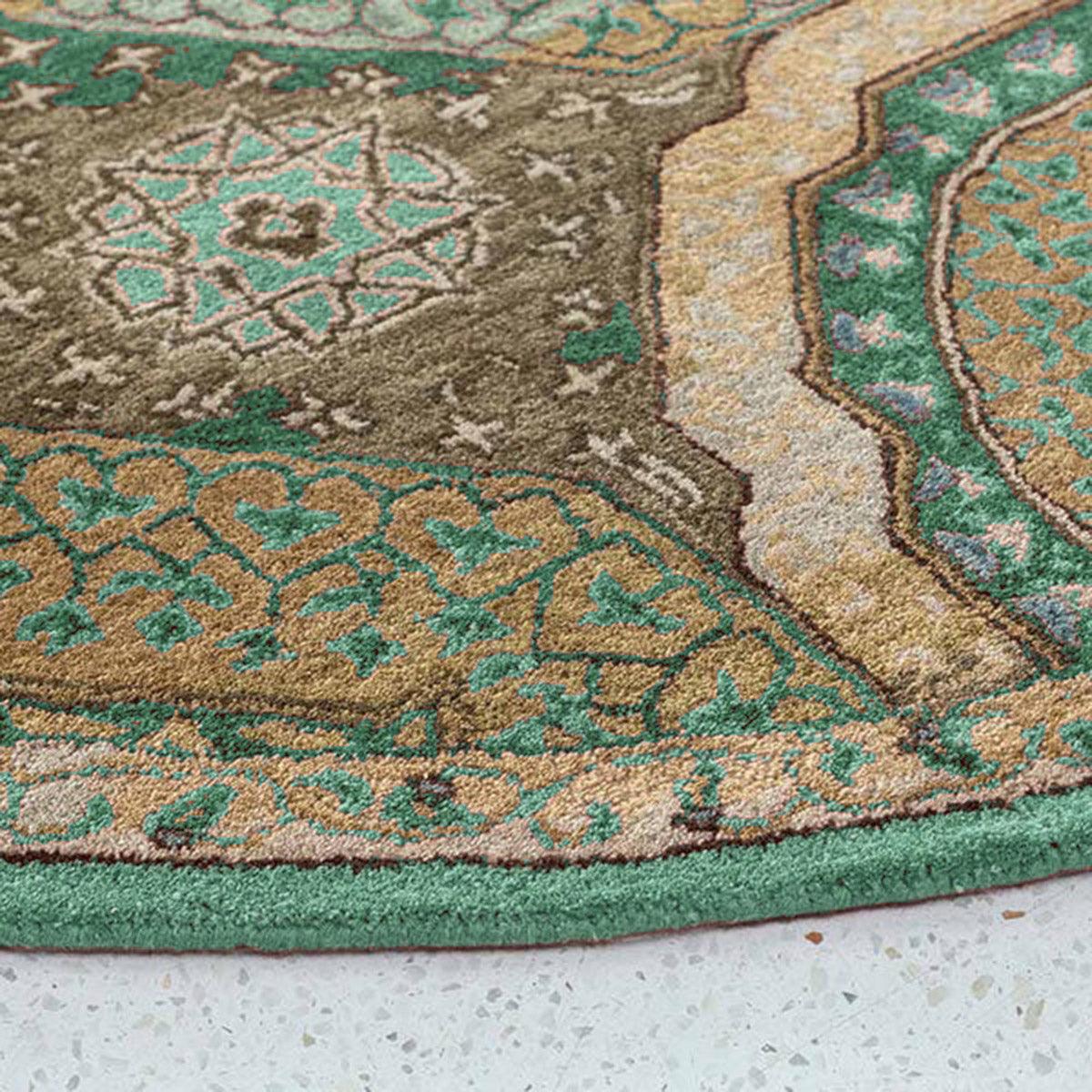 Hand Knoted Wool Area Rug For Living Room WK-777 - Indian Rug Store Hand Knoted Wool Area Rug For Living Room WK-777 - Indian Rug Store