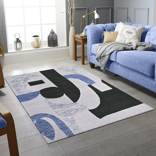 Alfombra moderna de viscosa y lana con mechones hechos a mano para sala de estar WK-803 Alfombra moderna de viscosa y lana con mechones hechos a mano para sala de estar WK-803