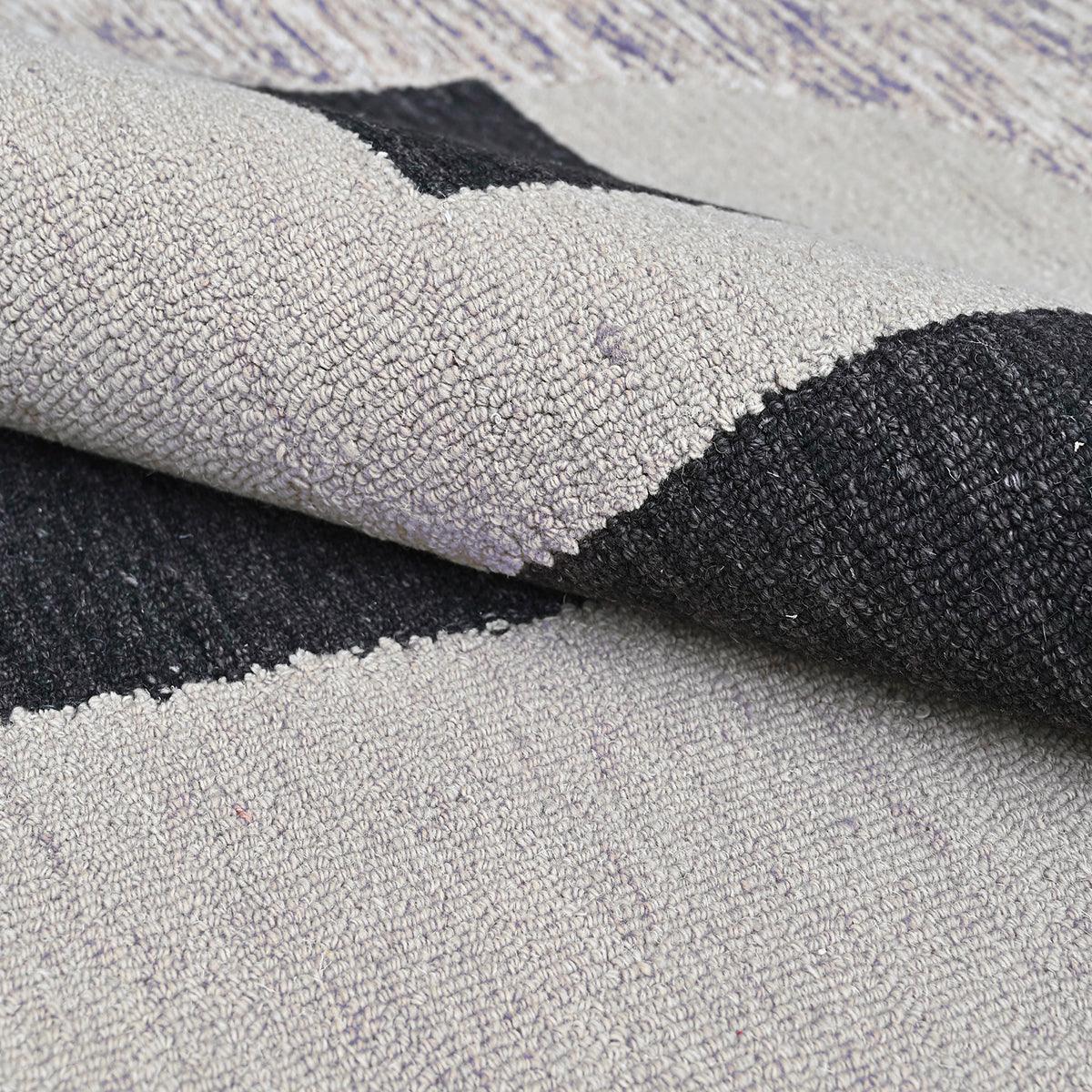 Modern Hand Tufted Wool Viscose Rug For Living Room WK-803 - Indian Rug Store Modern Hand Tufted Wool Viscose Rug For Living Room WK-803 - Indian Rug Store