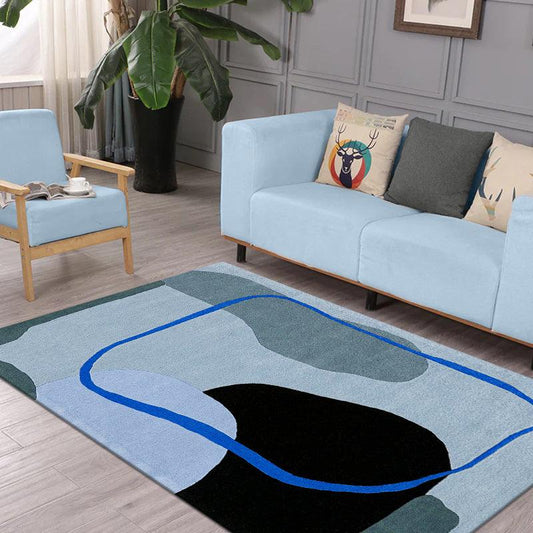 Tappeto in lana tuftato a mano per tappetino yoga da giardino WK-818 Tappeto in lana tuftato a mano per tappetino yoga da giardino WK-818